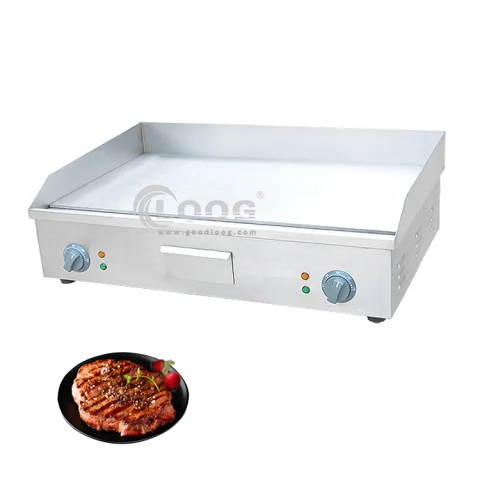 CE Certificate Dorayaki Teppanyaki Machine Grill Hot Plate Commercial Stainless Steel Electric Griddle