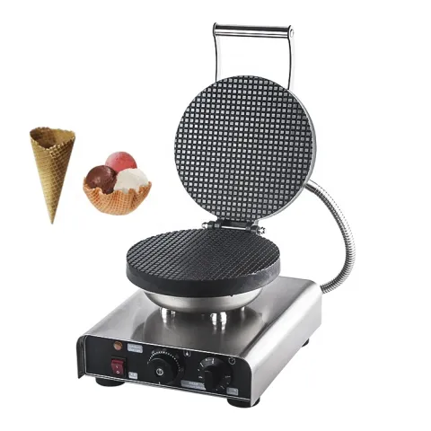 Commercial Catering Equipment Waffle Ice Cream Waffle Cones Machines Restaurant Supplies  Ice Cream Cone Making Machine