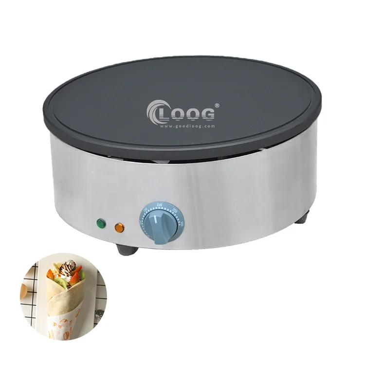Macchine per snack popolari Fornitori di crepiere commerciali rotanti elettriche per cialde e crepes