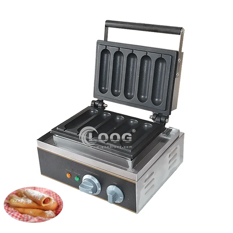 Fast Food Equipment Commercial Hot Dog Waffle Maker on a Stick Electric Waffle Stick Machine for Sale