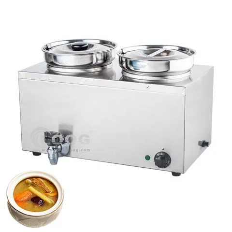 Commercial Electric Buffet Hot Soup Food Warmer Bain Marie Restaurant Soup Bain Marie with Factory Wholesale Price