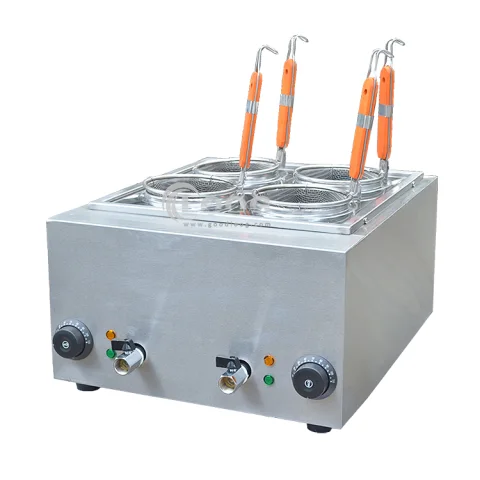 Popular Commercial Electric Pasta Cooker / Pasta Boiler With 4 Pots