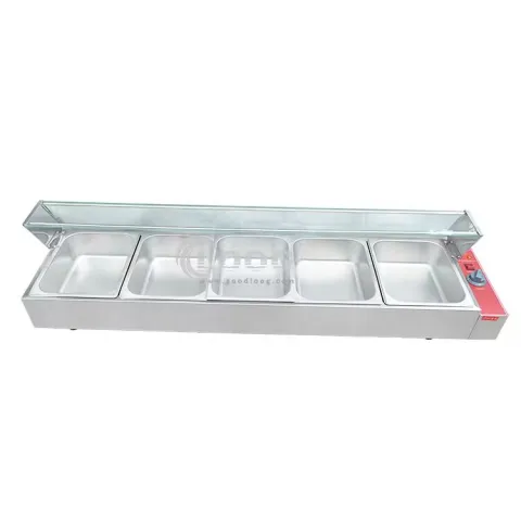 Hight Quality Electric Countertop Food Warmer Stainless Steel Bain Marie for Commercial Use