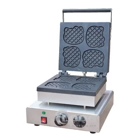 Commercial Electric Hello Kitty Shaped Pancake Maker for Street Food & Snack Shop
