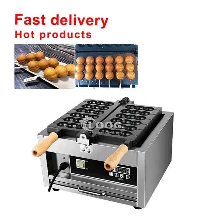 Attrezzatura per Fast Food Macchina per Waffle a Lecca-Lecca 110V 220V Macchina per Palline di Waffle per Uso Domestico e Alberghiero