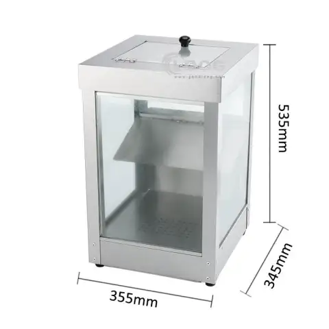 Wholesale Price Stainless Steel Nacho Warmer Machine Restaurant Kitchen Equipment Food Chips Warmer Factory