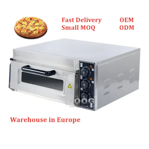 High Quality Restaurant Smokeless Electric Ovens Commercial Pizza Maker / Pizza Oven