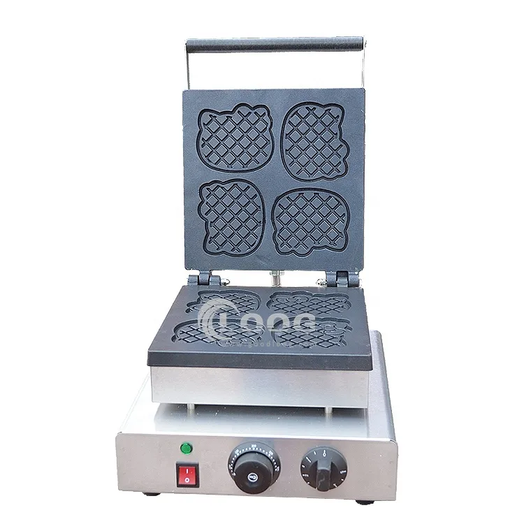 Popular Hello Kitty Waffle Maker Commercial Hello Kitty Pancake Machine for Sale