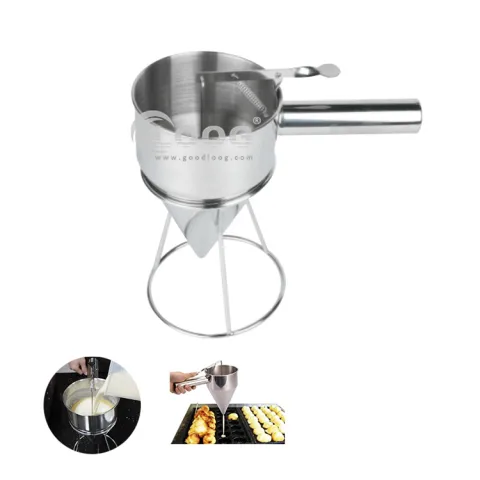 Stainless Steel Funnel Commercial Kitchen Use Waffle Batter Dispenser Funnel for Sale