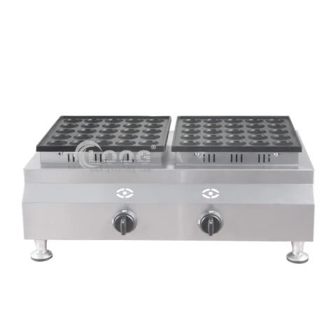 Cost-effictive Commercial Double Mini Pancake Grill/ Gas Poffertjes Machine for Sale