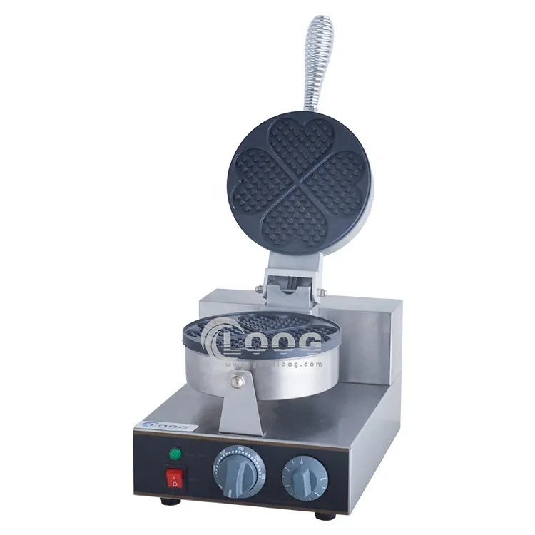 Piastra per waffle elettrica professionale nuovo modello per uso ristorante macchina per waffle attrezzatura per snack