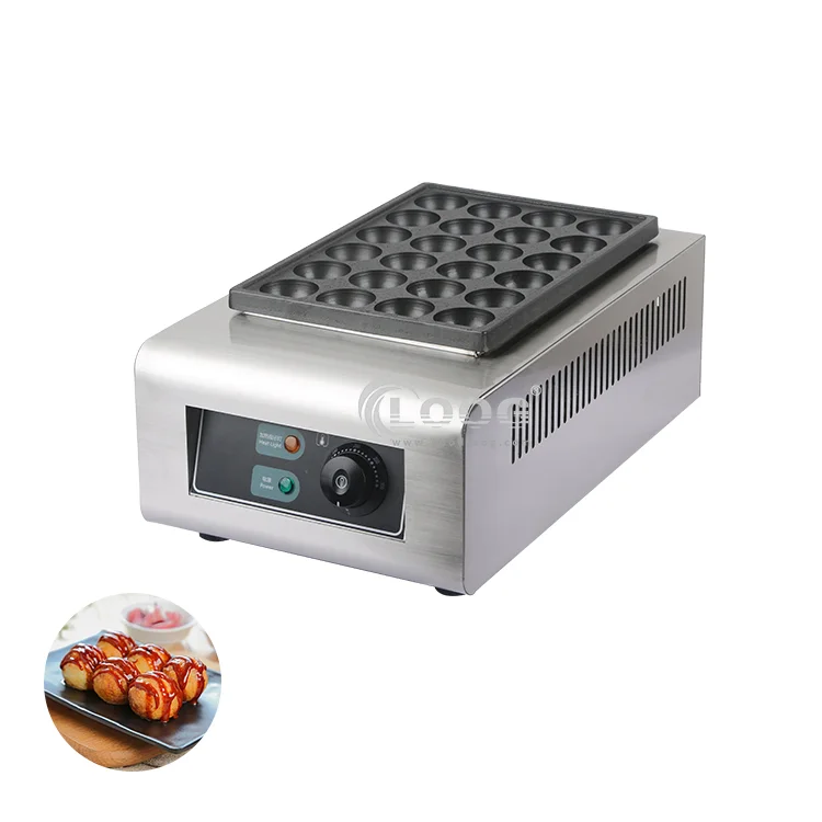 Factory Wholesale Nonstick Takoyaki Grill Pan Kitchen Stainless Steel Industrial Takoyaki Machine Commercial for Snack