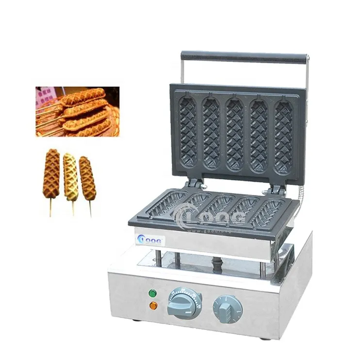 CE ROHS Miglior waffle maker per uso commerciale, per hot dog e cialde di mais, prezzo di fabbrica