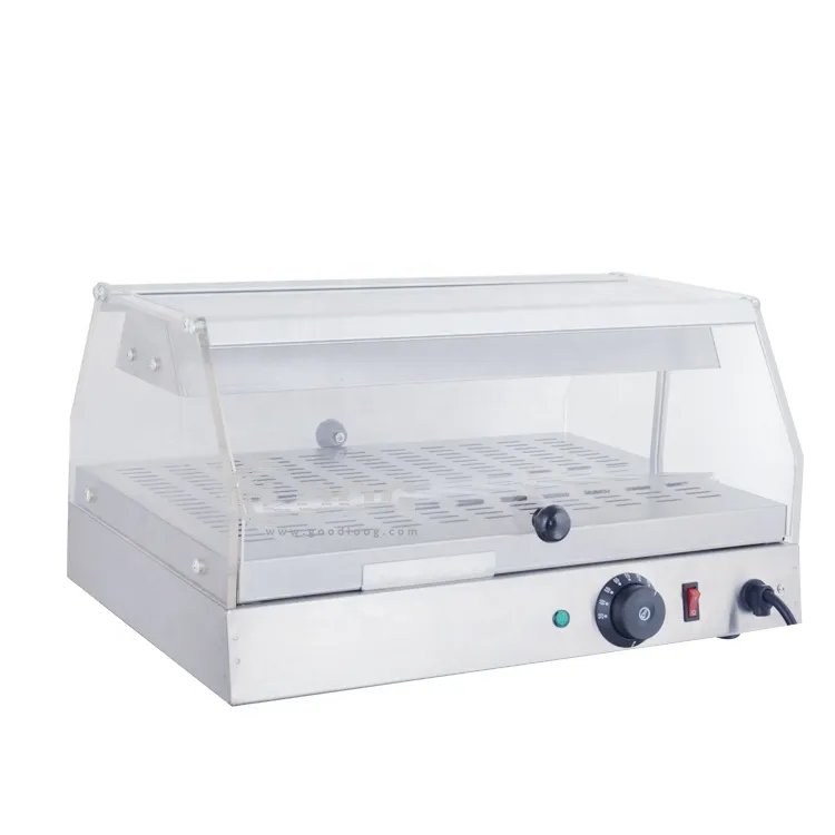 Restaurant Use Commercial Desktop Warming showcase Stainless Steel Food Warmer for Sale