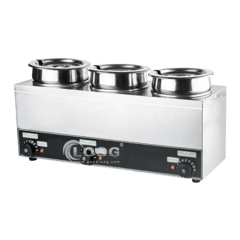 CE Approved Hotel Restaurant Kitchen Equipment Buffet Food Warmer Machine Commercial Bain Marie