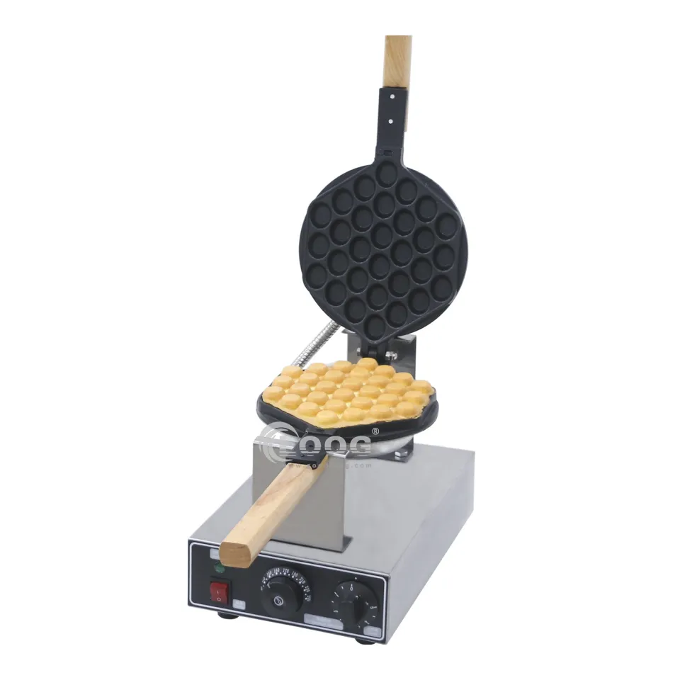 Nuovo design 220 V 110 V macchina professionale per cialde a bolle con muffle rotante, per cialde di Hong Kong e Taiwan, forno per cialde all'uovo rotativo