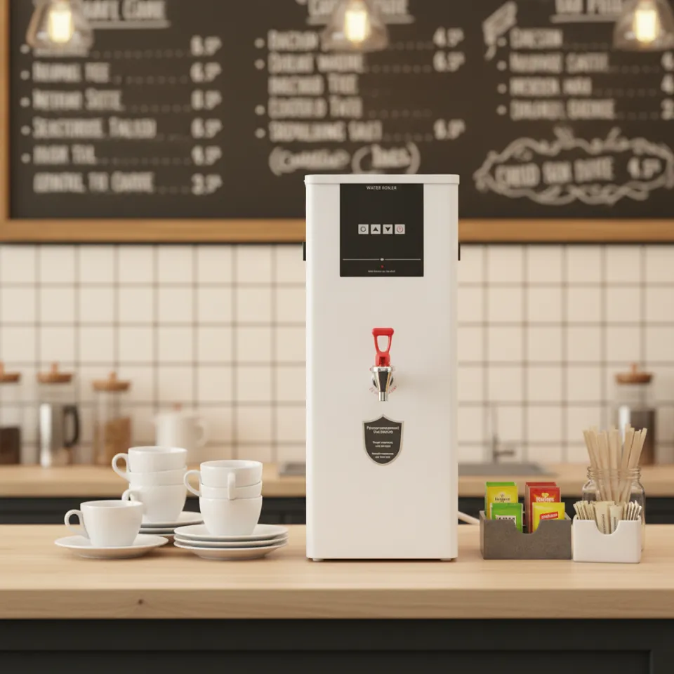 Attrezzatura per cucina di hotel e ristorante, bollitore elettrico per acqua, erogatore commerciale di acqua calda