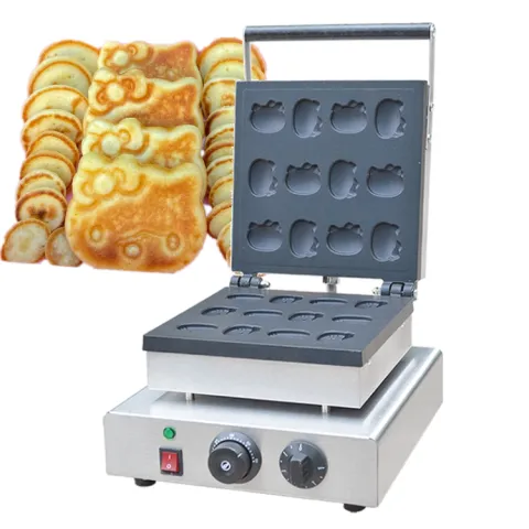 Factory Wholesale Hello Kitty Waffle Maker Electric Hello Kitty Mini Pancakes Machine