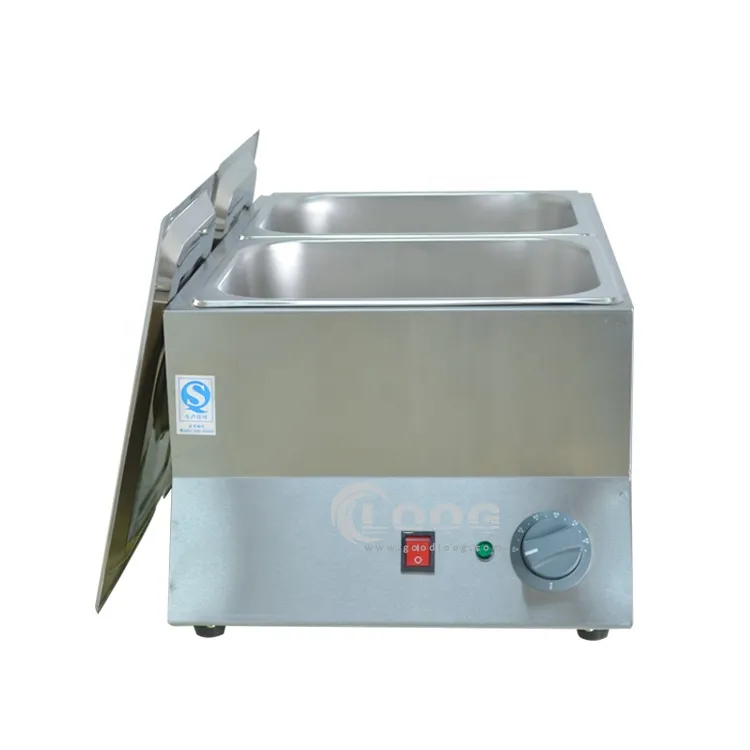 Fonditrice elettrica commerciale in acciaio inox per cioccolato, scaldacioccolato professionale per ristorante