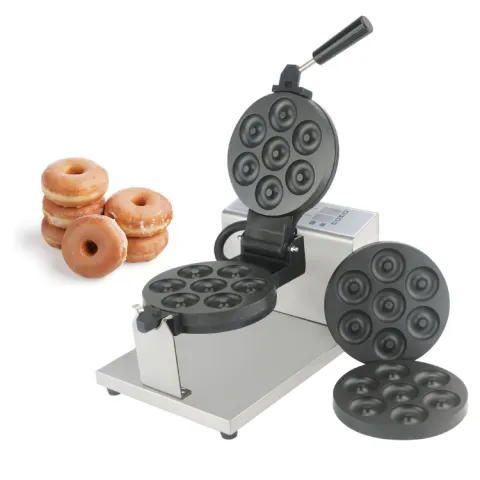 Factory Wholesale Doughnut Maker Digital Mini Donut Maker Commercial with Removable Plates