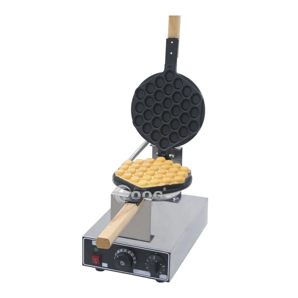 Snack Machine Electric Bubble Waffle Machine Commercial Hong Kong Egg Waffle Maker