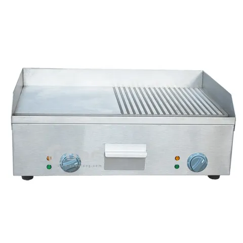 Factory Direct Wholesale Commercial Electric Countertop Griddle for Street Catering