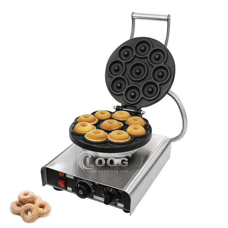 Produttori di attrezzature professionali per cucina – Macchina elettrica mini per ciambelle con 9 fori