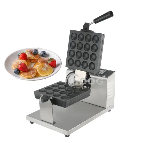 Street Snack Machine Digital Small Pancake Maker 110V 220V Dutch Pancake Maker Nonstick Mini Pancake Machine