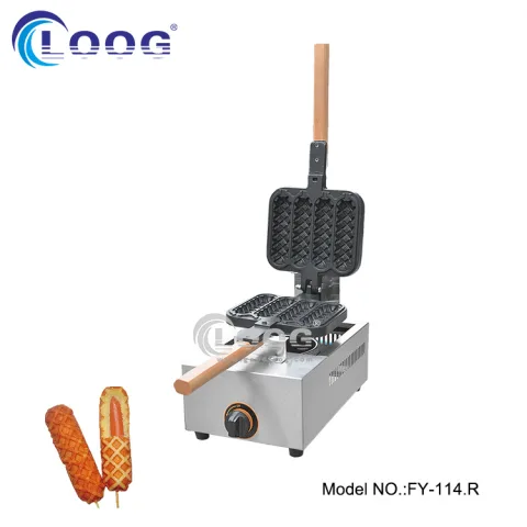 Well-selling Commercial Waffle Dog Maker Gas Corn Dog Maker Waffle Stick Maker in Stock