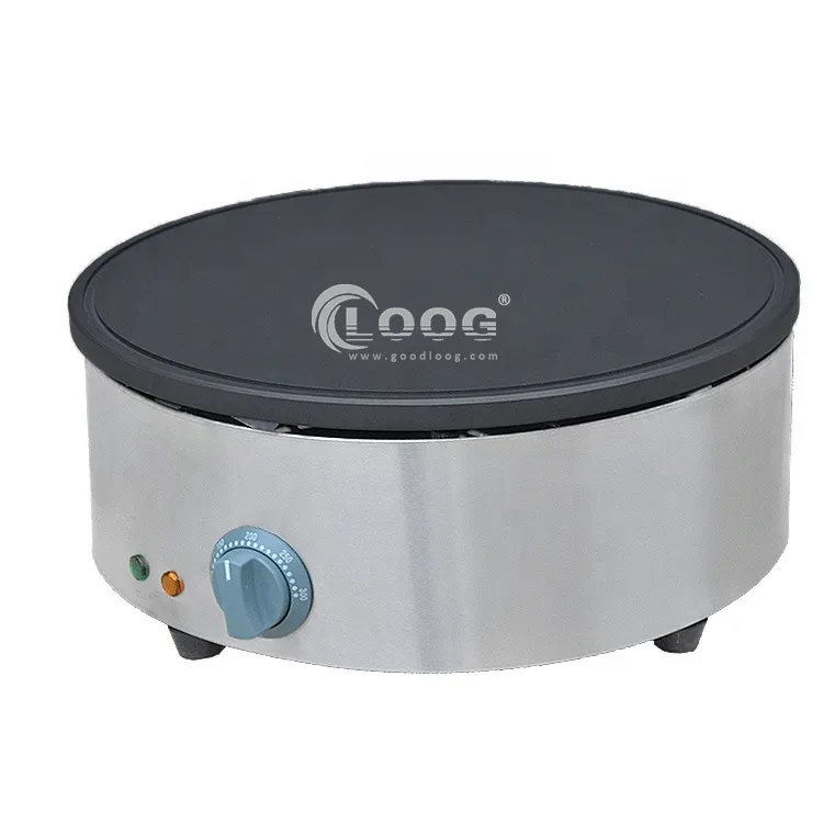 Wholesale Professional Commercial Crepe Machine Stainless Steel Pancake Maker Electric
