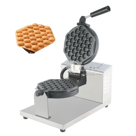 High Quality Eggettes Waffle Machine 110V 220V Egg Bubble Waffle Maker Commercial Bubble Waffle Maker with Removable Plate