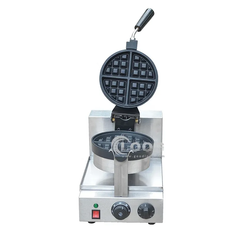 Attrezzatura professionale per cucina piastrella per waffle commerciale elettrica con rotazione in vendita