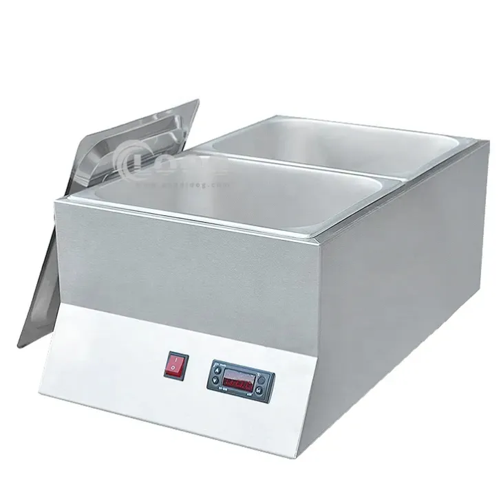 Fonditrice professionale per cioccolato di alta qualità, macchina commerciale per la fusione del cioccolato in acciaio inox, temperatrice per cioccolato