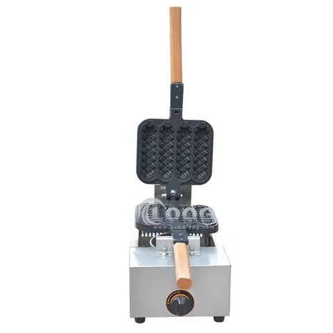 Commercial Gas Waffle Stick Maker Machine Nonstick Hot Dog Waffle Maker for Sale