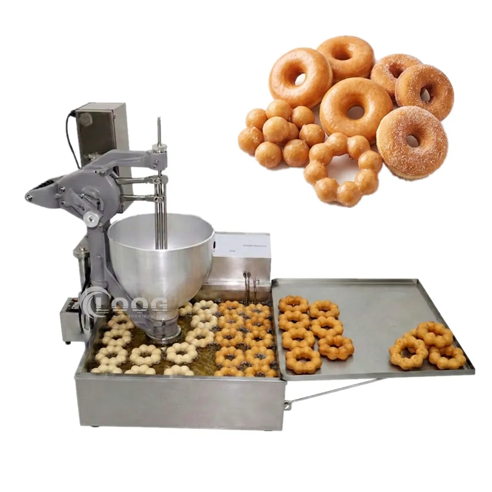 Hotel Commercial Doughnut Making Equipment 110v 220v Electric Auto Ball Mochi Ring Donut Maker Machine With Different Molds