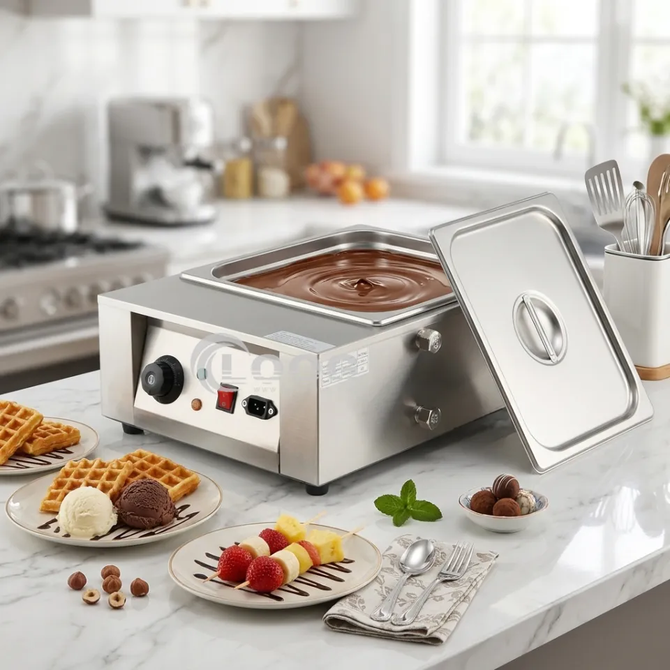 Wholesale Chocolate Melts Stainless Steel Chocolate Melting Pot Commercial Chocolate Melting Machine With Temperature Control